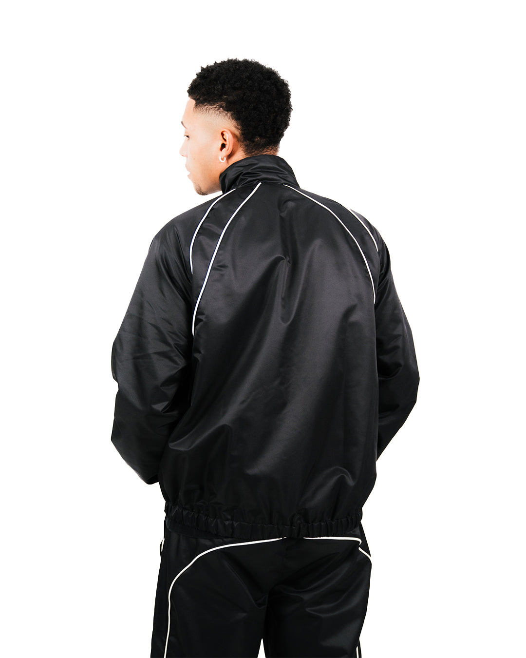 NYLON WARM UP JACKET