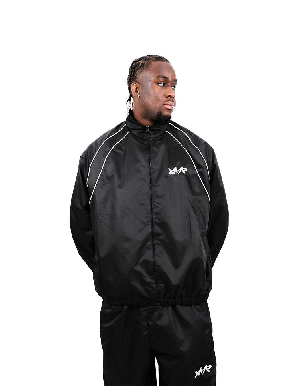NYLON WARM UP JACKET