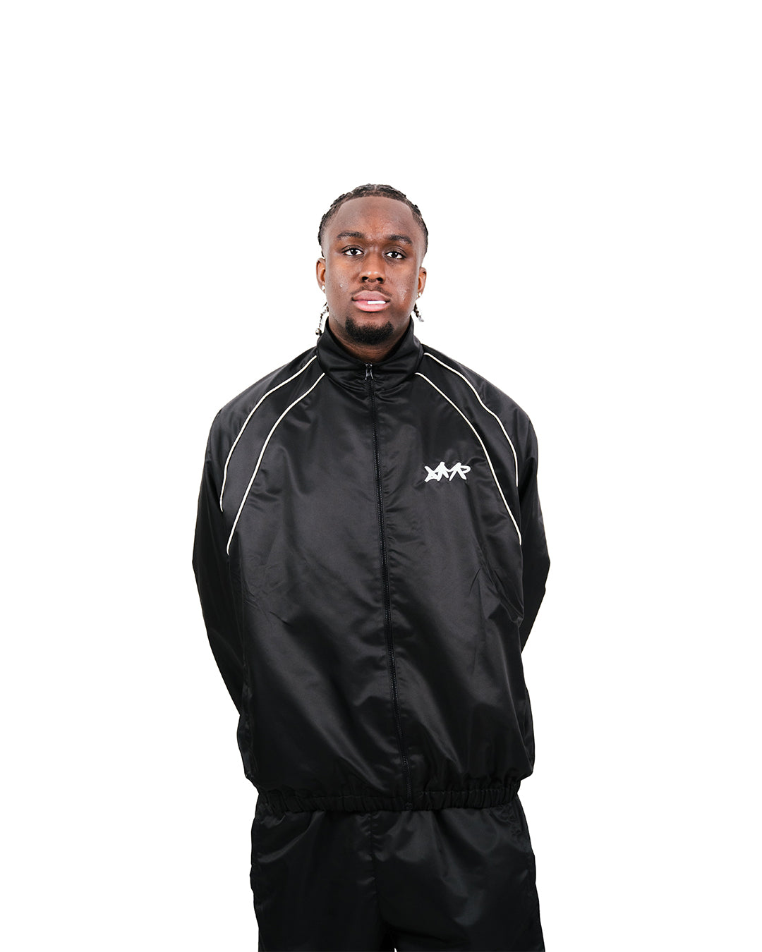 NYLON WARM UP JACKET