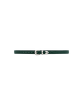CROCO BELT DARK GREEN
