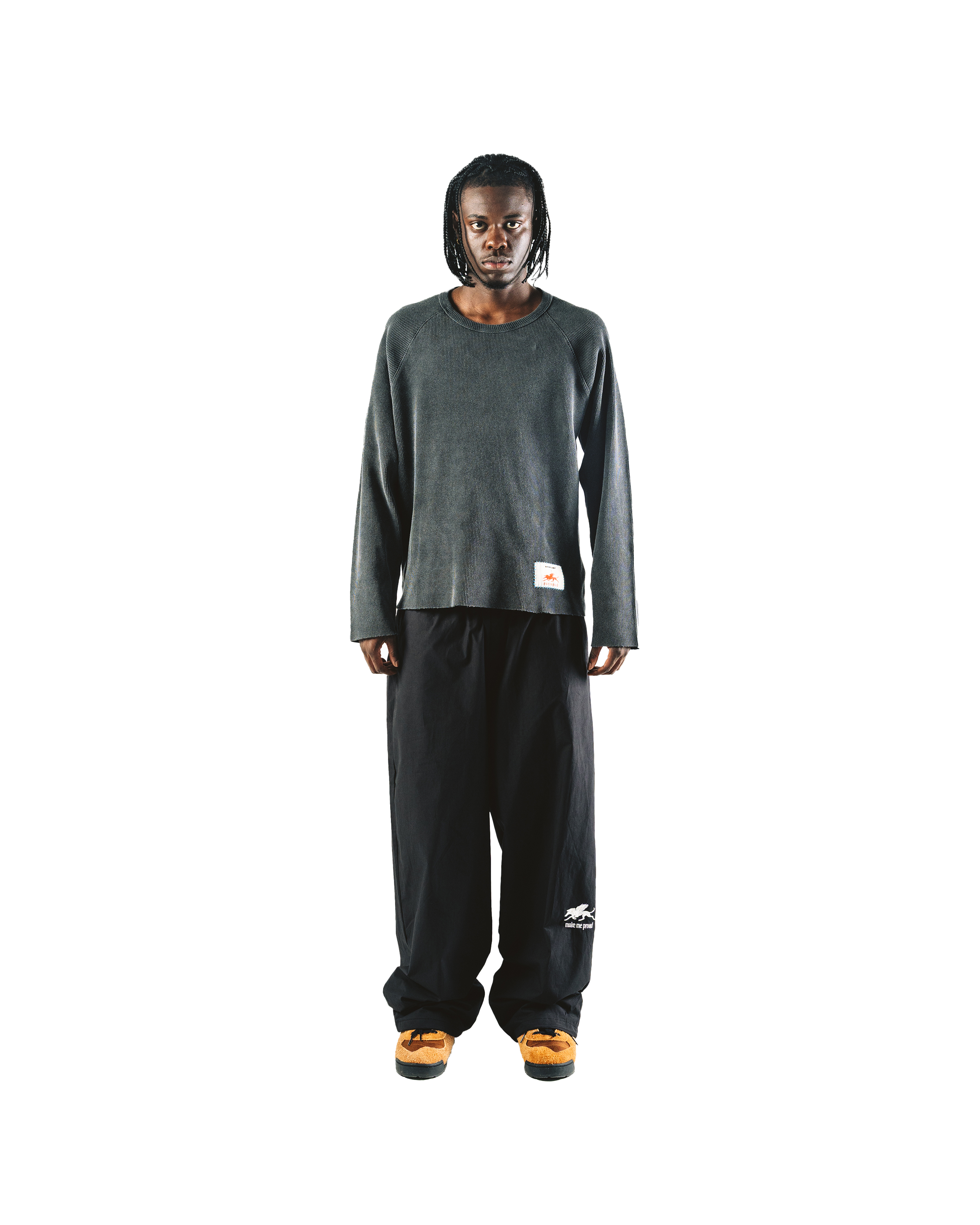 CUTTED WAFFLE LONGSLEEVE