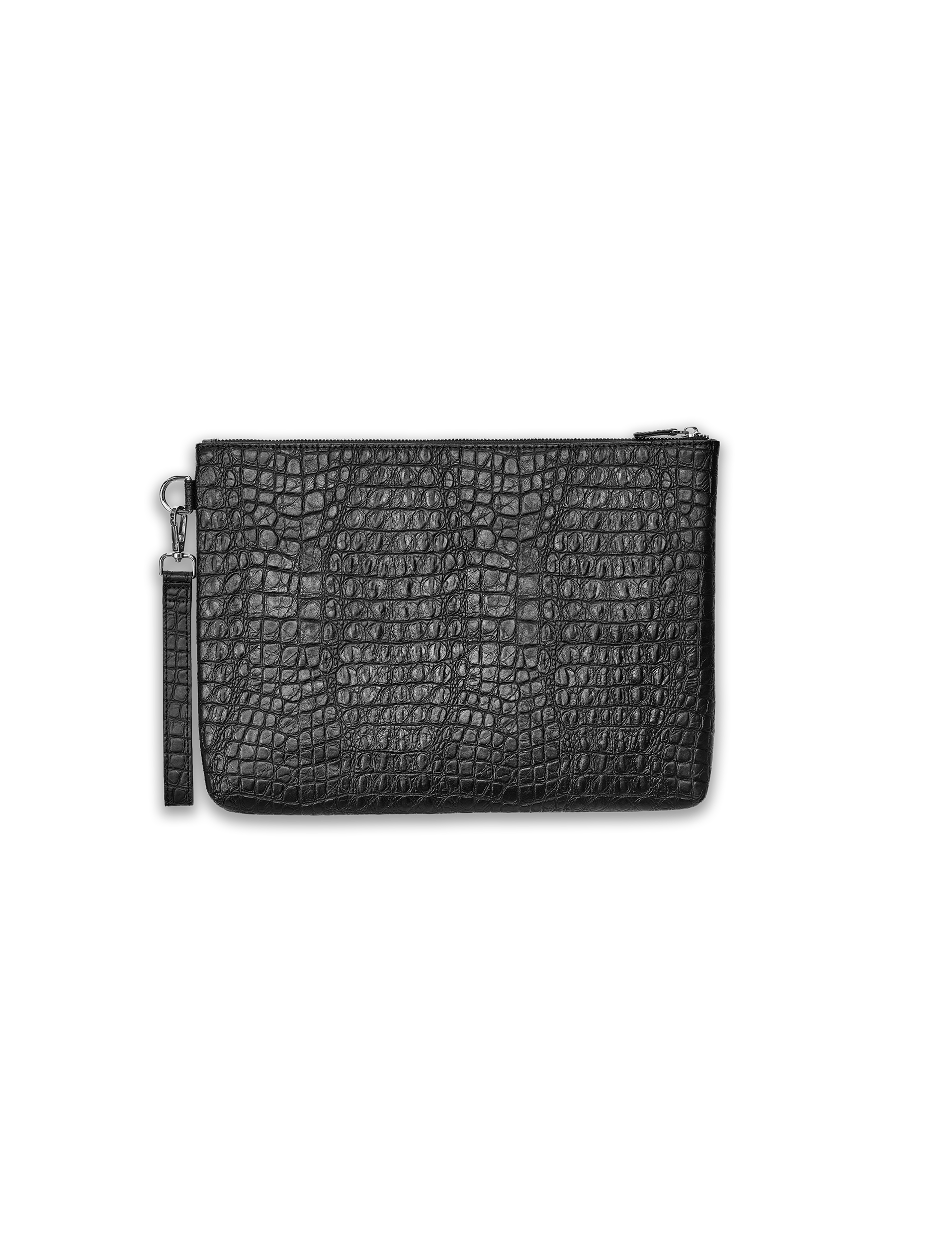 NOIR CROC POUCH