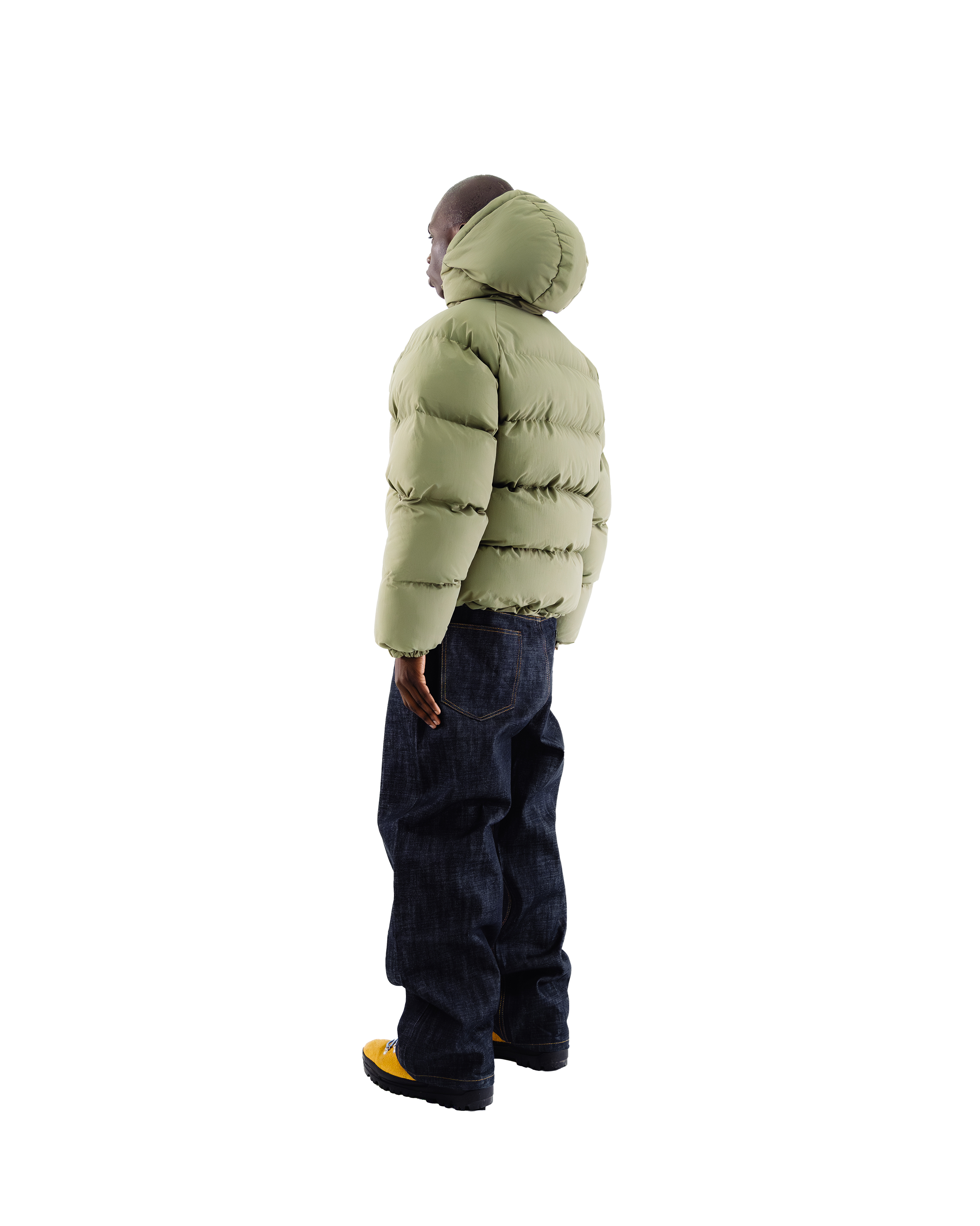 OLIVE PUFFER JACKET