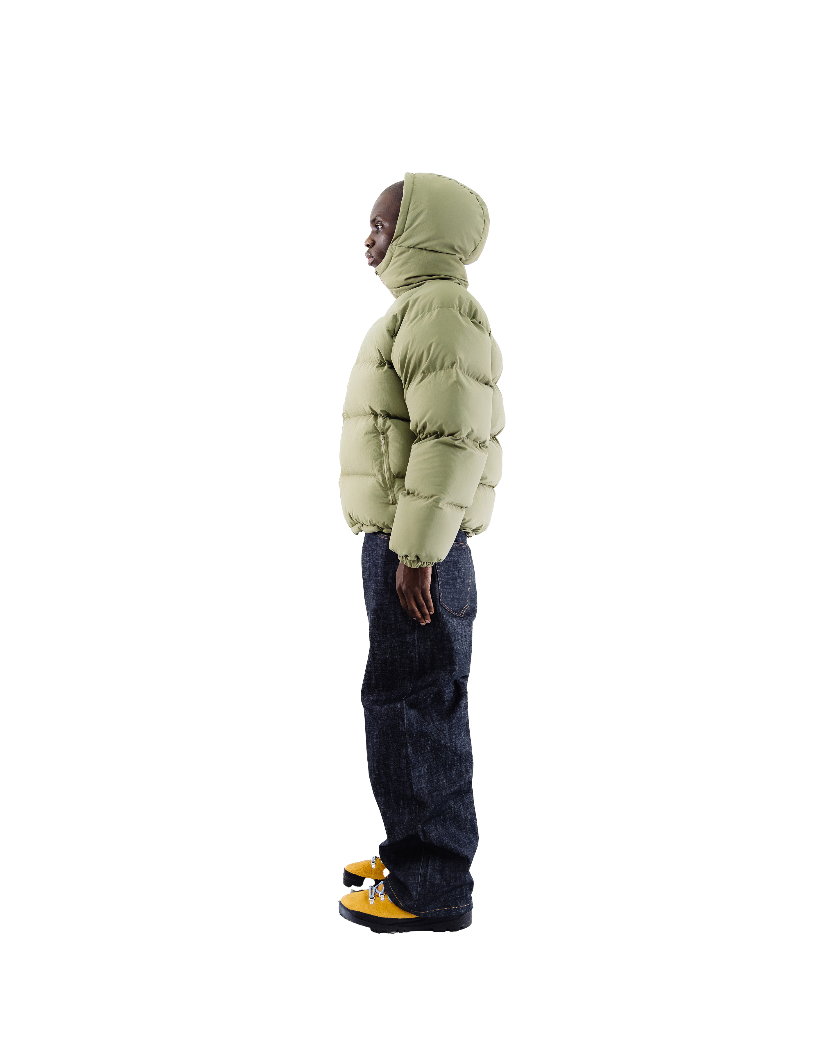 OLIVE PUFFER JACKET