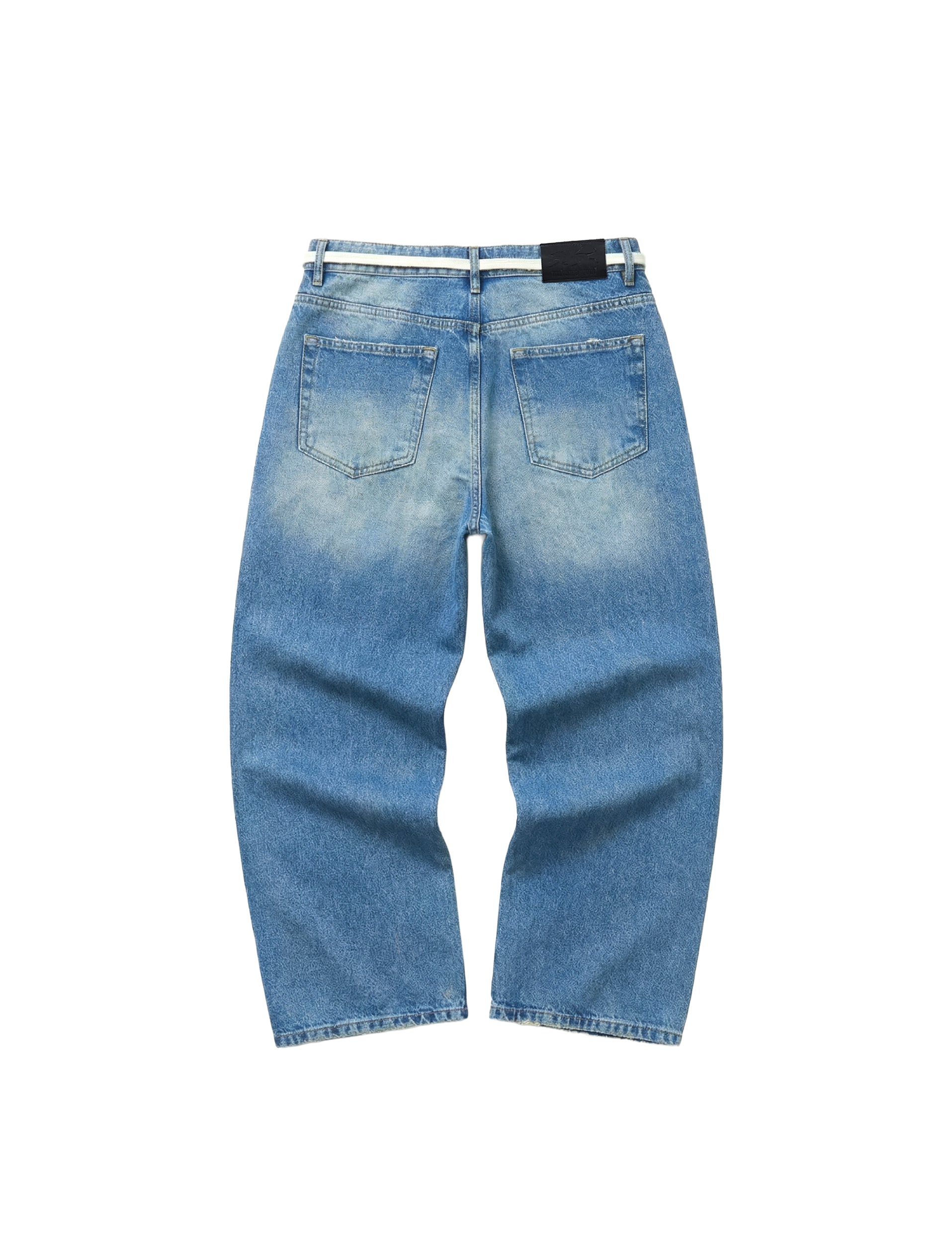 LACED SKATER DENIM