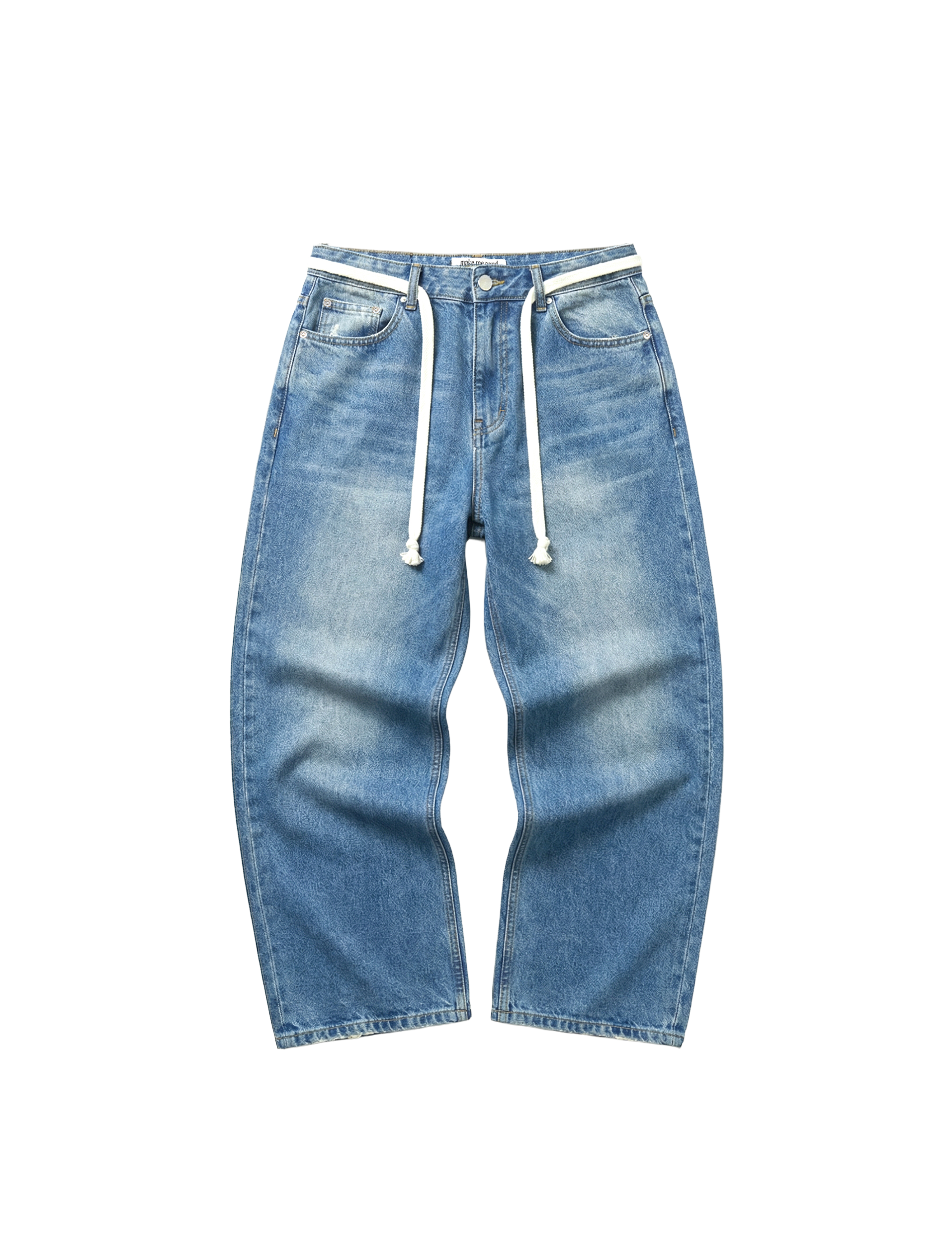 LACED SKATER DENIM