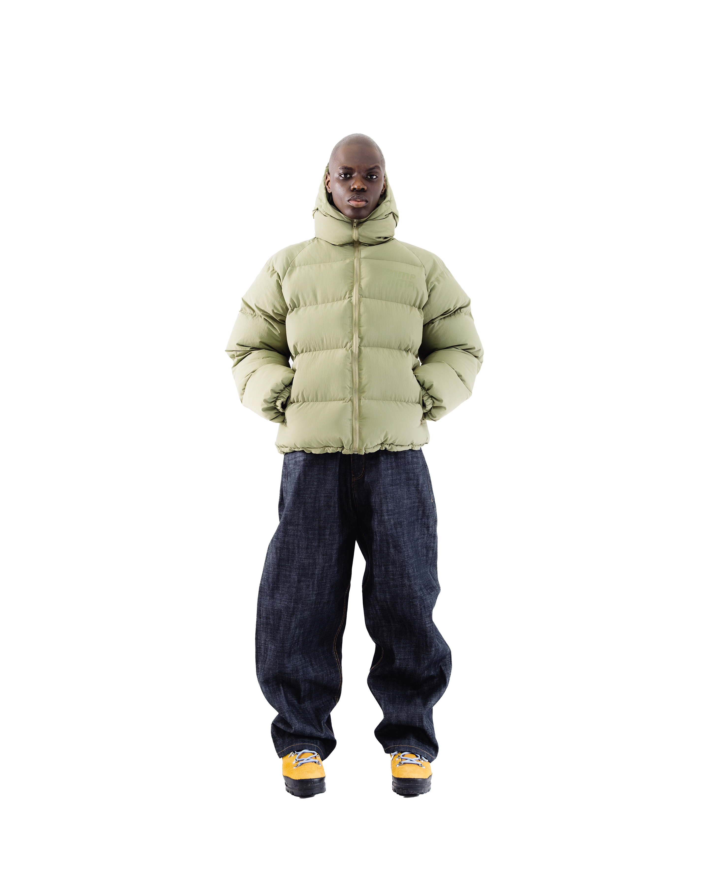 OLIVE PUFFER JACKET