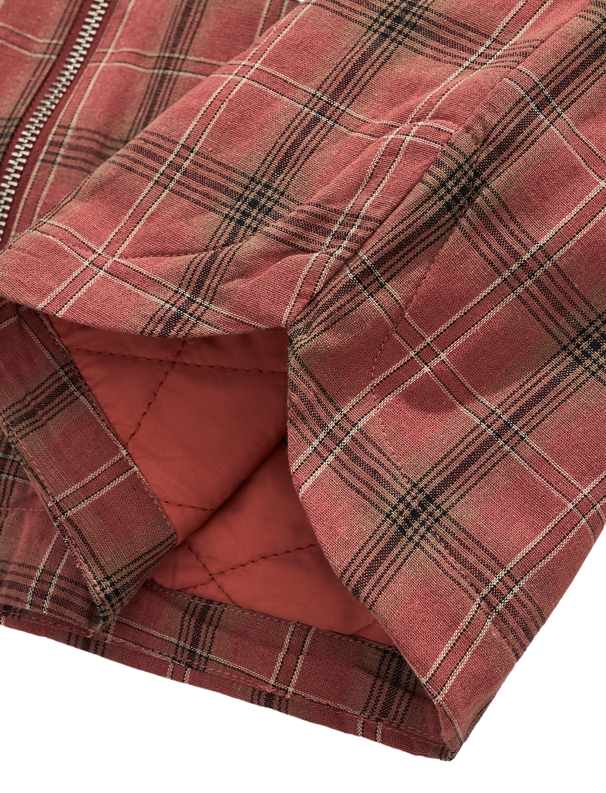 PADDED FLANNEL OVERSHIRT