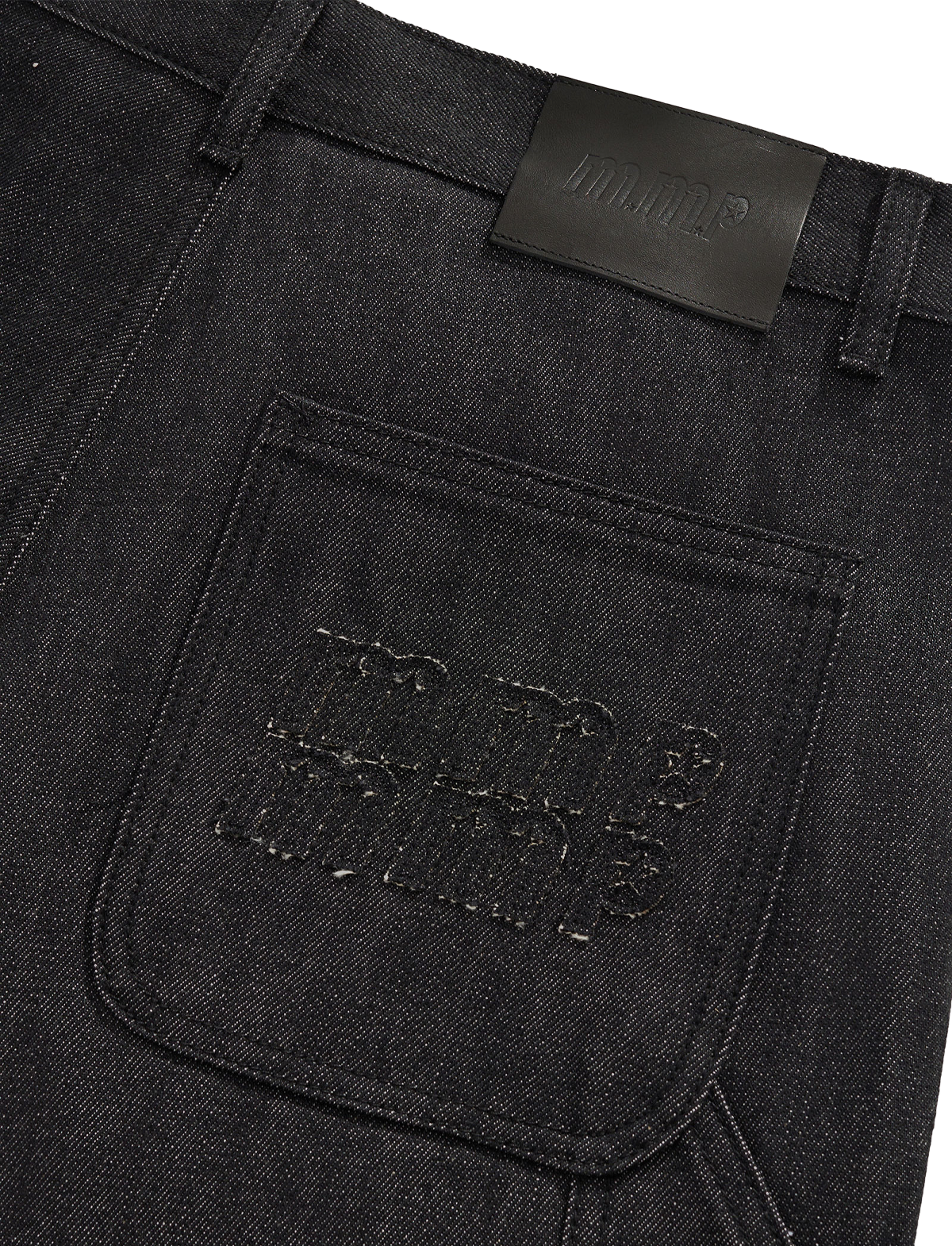 RAW DENIM DOUBLE KNEE CARPENTER