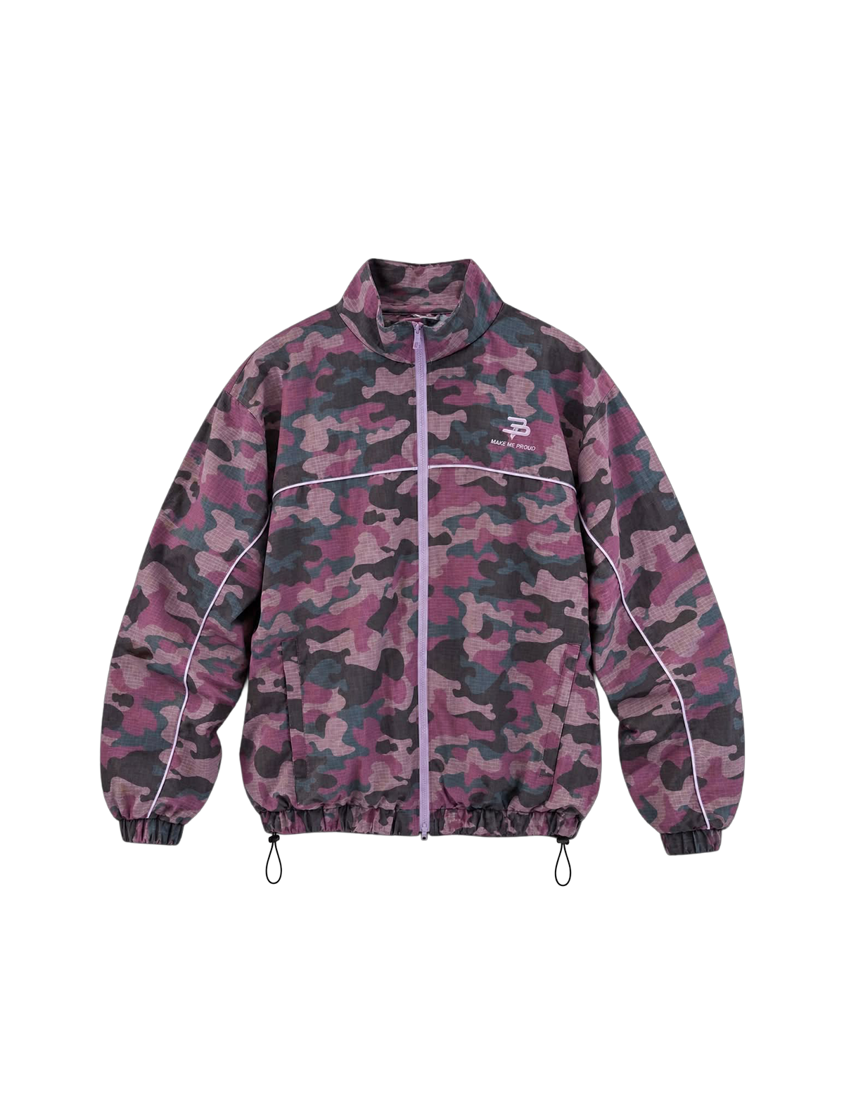 PURPLE CAMO RIPSTOP TRAINJACKET