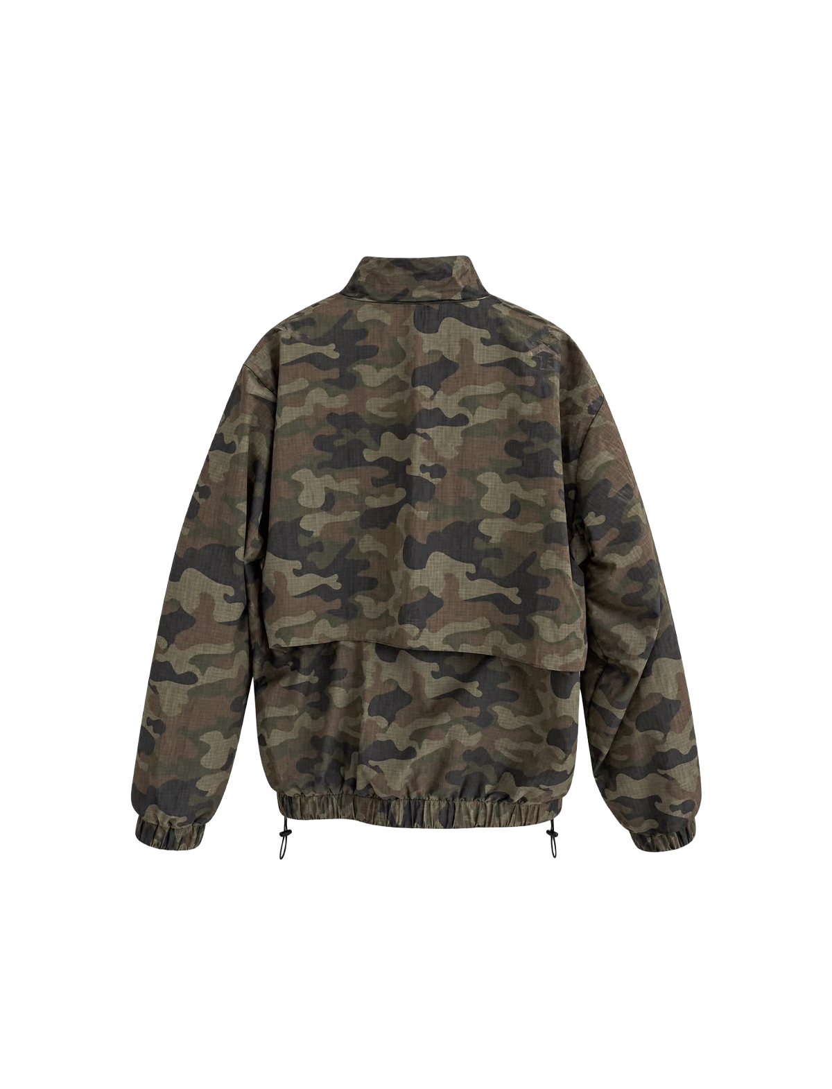 GREEN CAMO RIPSTOP TRAINJACKET