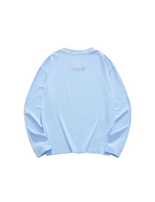 BABY BLUE POCKET LONGSLEEVE