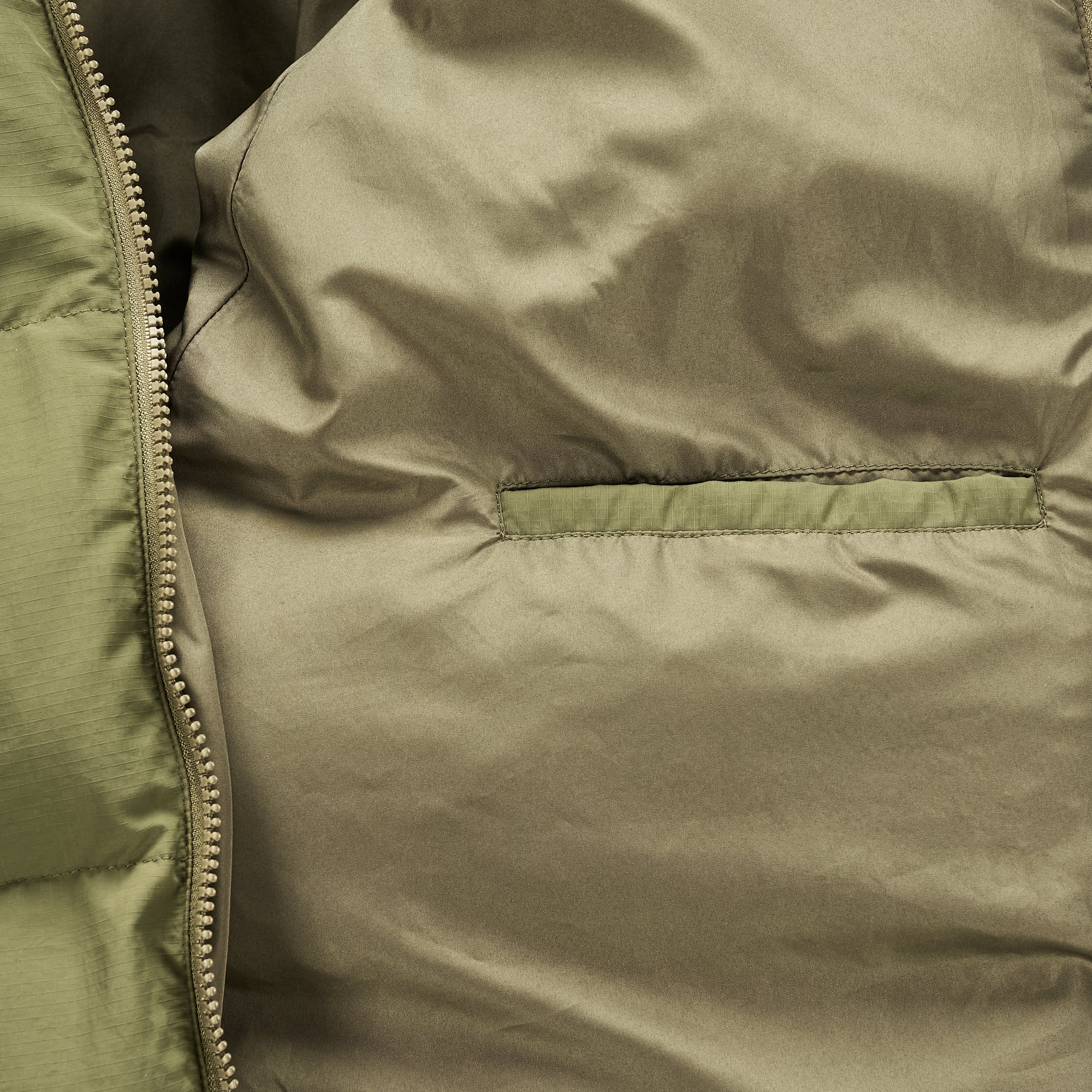 OLIVE PUFFER JACKET