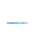 TURQOISE CROC BELT