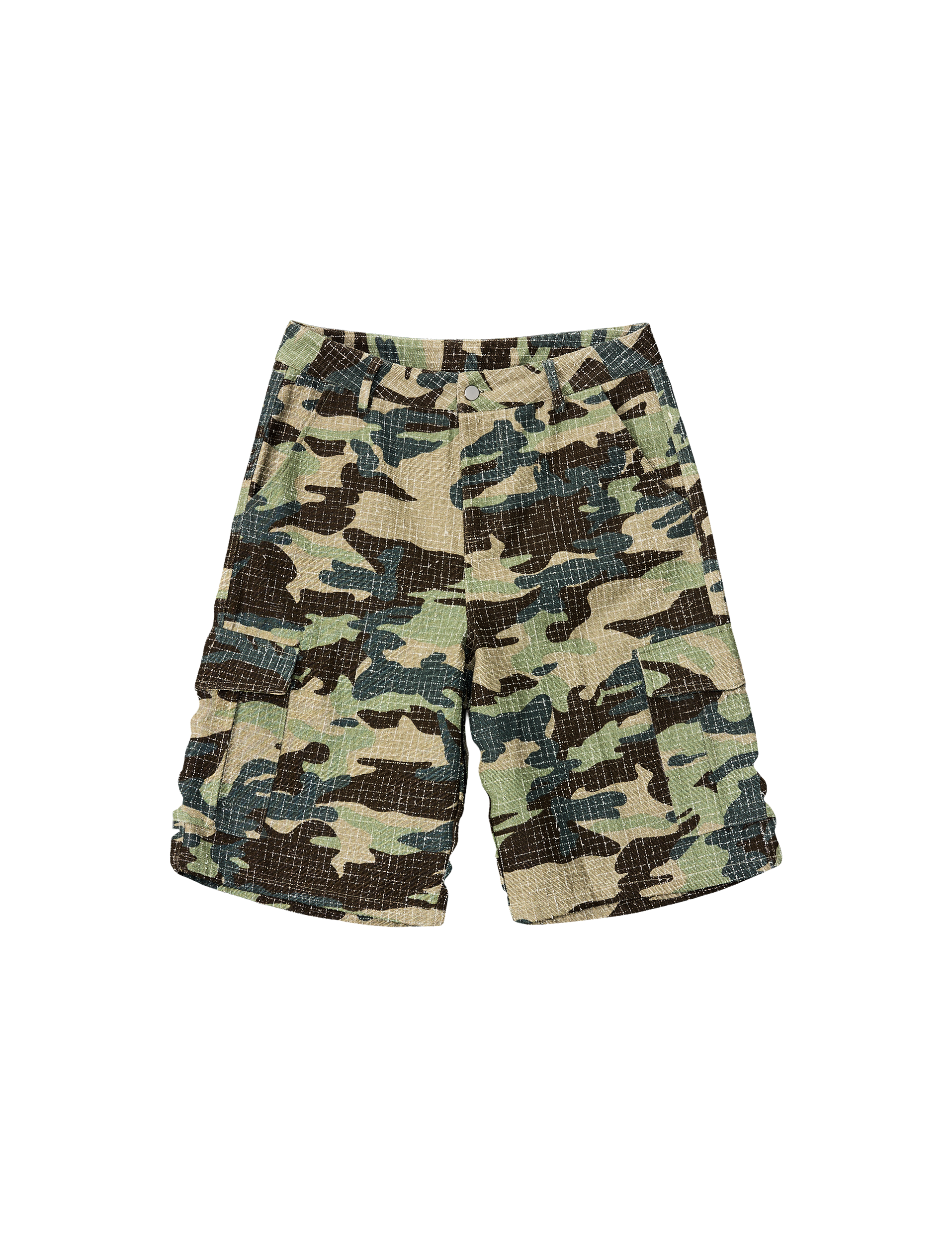 NEEDLE PUNCH CAMO SHORTS