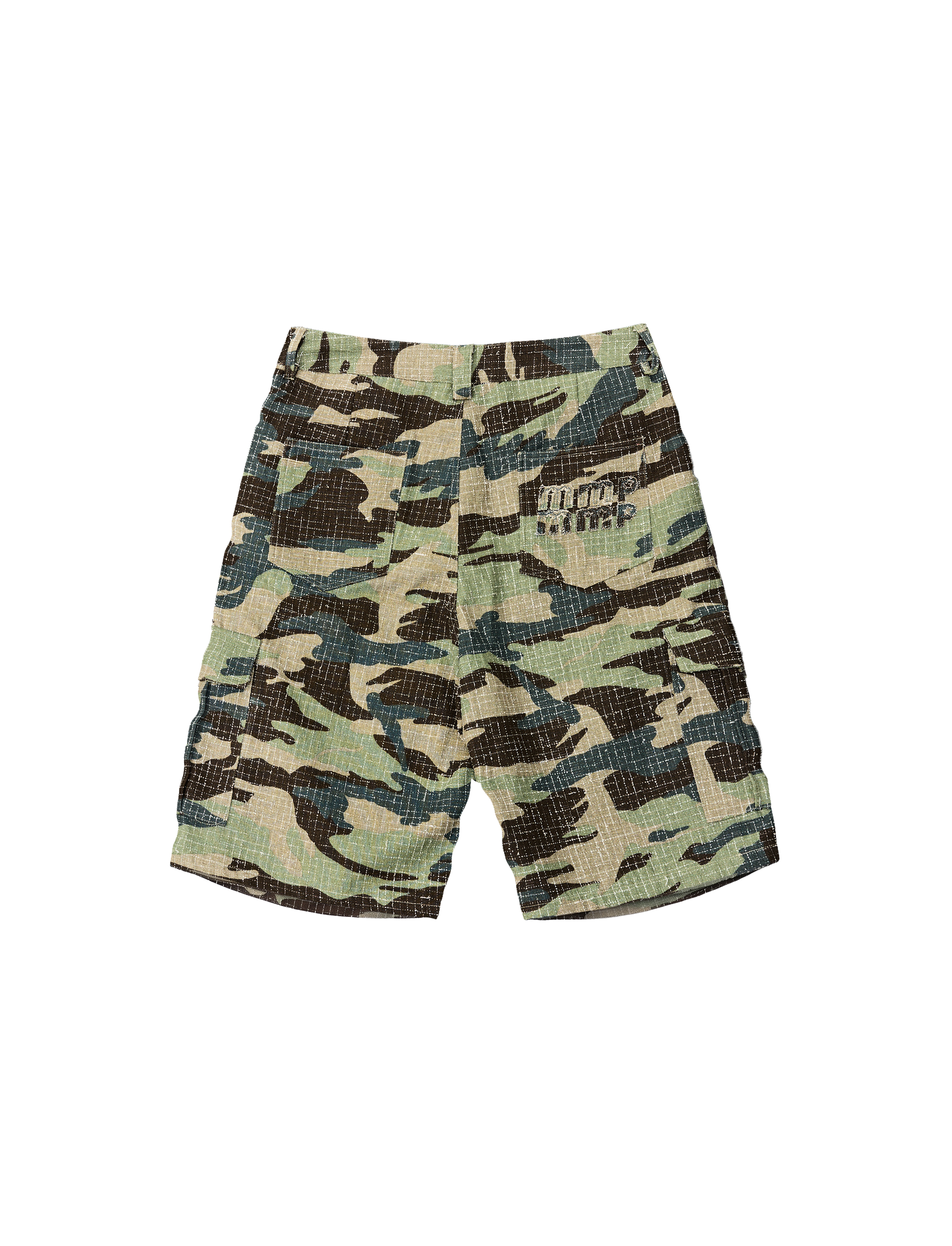 NEEDLE PUNCH CAMO SHORTS