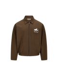 BROWN CHECK JACKET