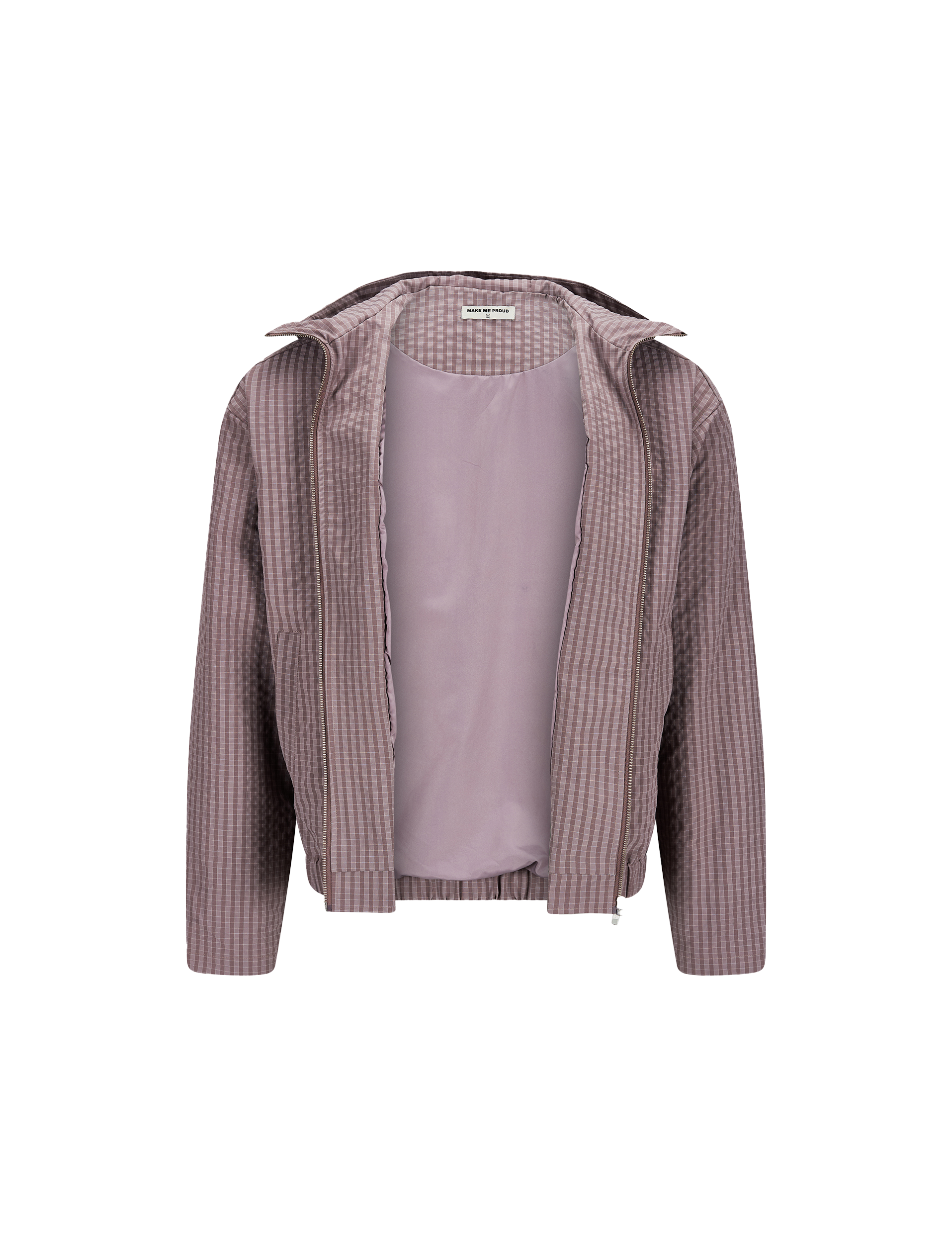 PURPLE CHECK JACKET